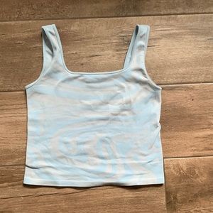 baby blue hollister tank top